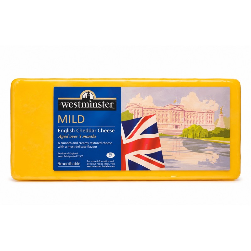 Westminister British Cheddar Cheese Red Colour 1 kg