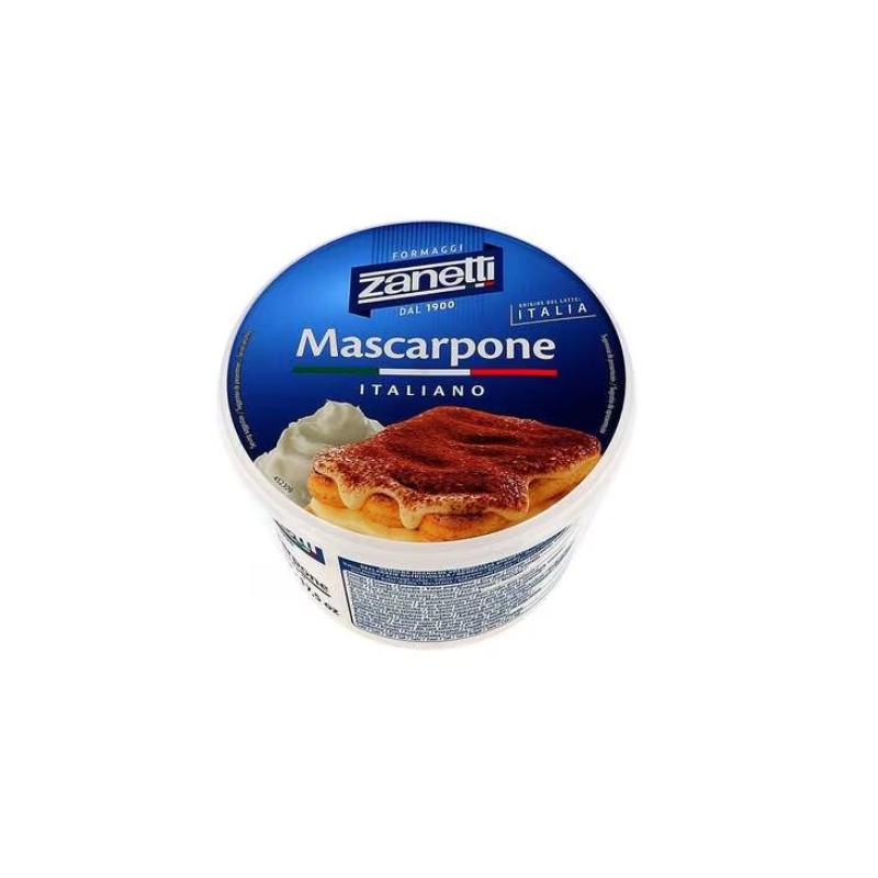 Zanetti Mascarpone Italiano Cheese 500 gm × 6 - Carton
