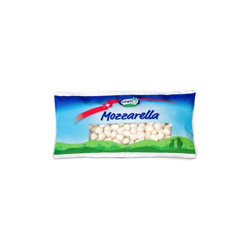 Zuger Mini Cherry Mozzarella Cheese 500 gm × 10 - Carton