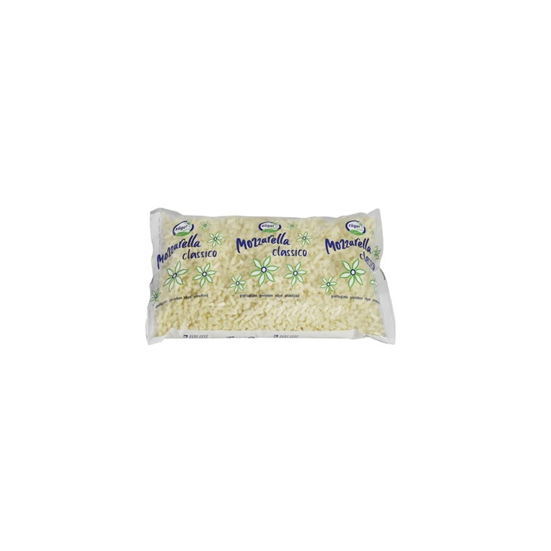 Zuger Shredded Mozzarella Cheese 2 kg × 5 - Carton