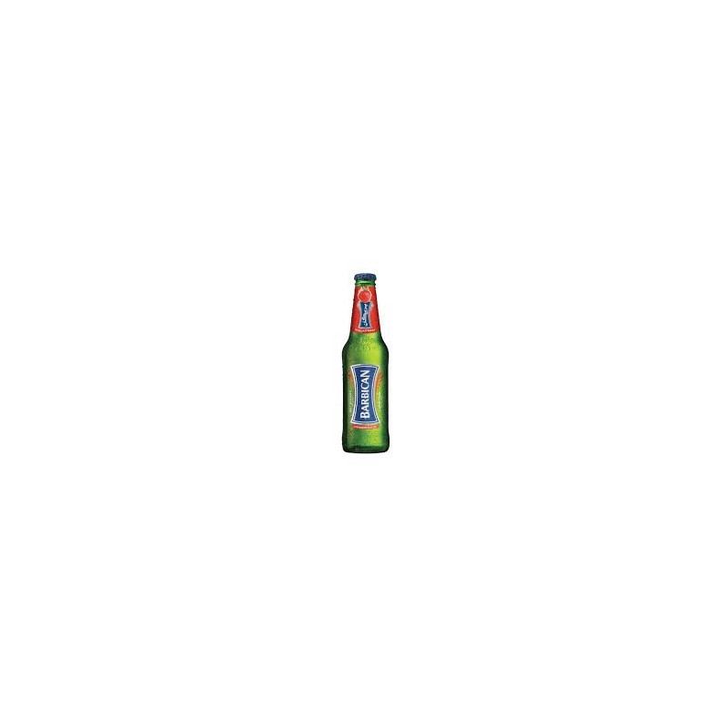 Barbican Malt Beverage Strawberry Flavor 330 ml × 24 - Carton