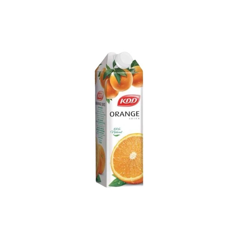 KDD Orange Juice 1 L × 12 - Carton