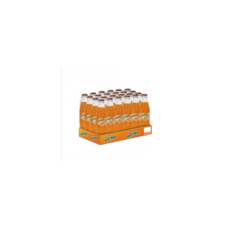 Mirinda Orange Glass 250 ml × 24 - Carton