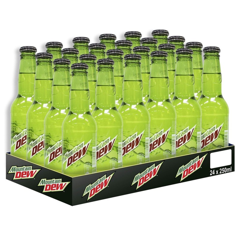 Mountain Dew Glass 250 ml × 24 - carton