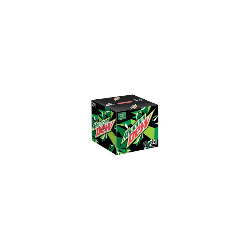 Mountain Dew 325 ml × 24 - Carton