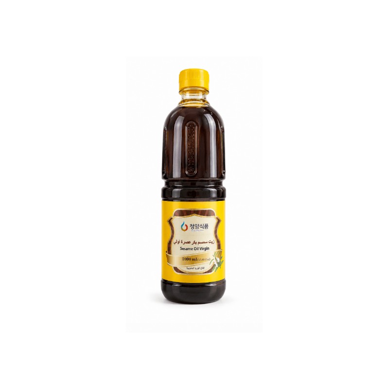 Coco Soon Foods Sesame Oil Virgin 1 L × 12 - Carton