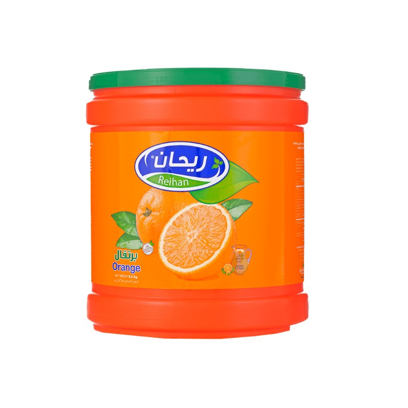 Reihan Orange Drink 2 kg × 4 - Carton