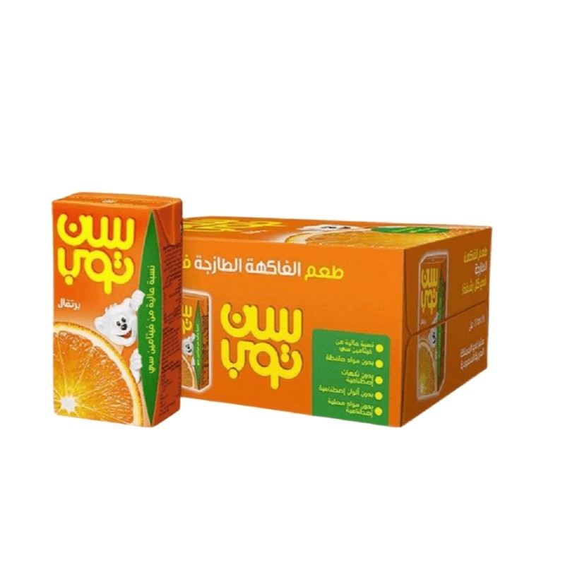 Sun top Orange Juice 250 ml × 30 - Carton