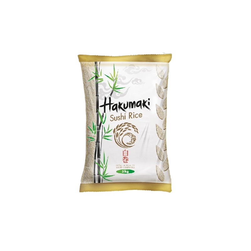 Hakumaki Sushi Rice 5 kg × 2 - Carton