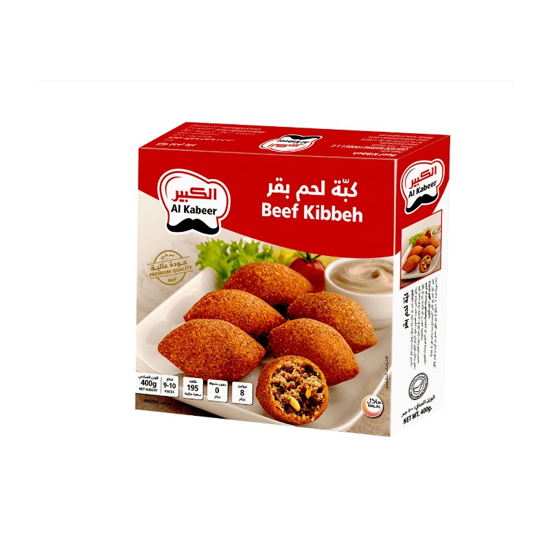 AL Kabeer Beef Kibbeh 400 kg × 12 - Carton