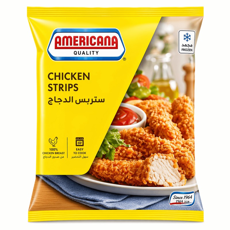 Americana Chicken Strips 750 G × 10 - Carton