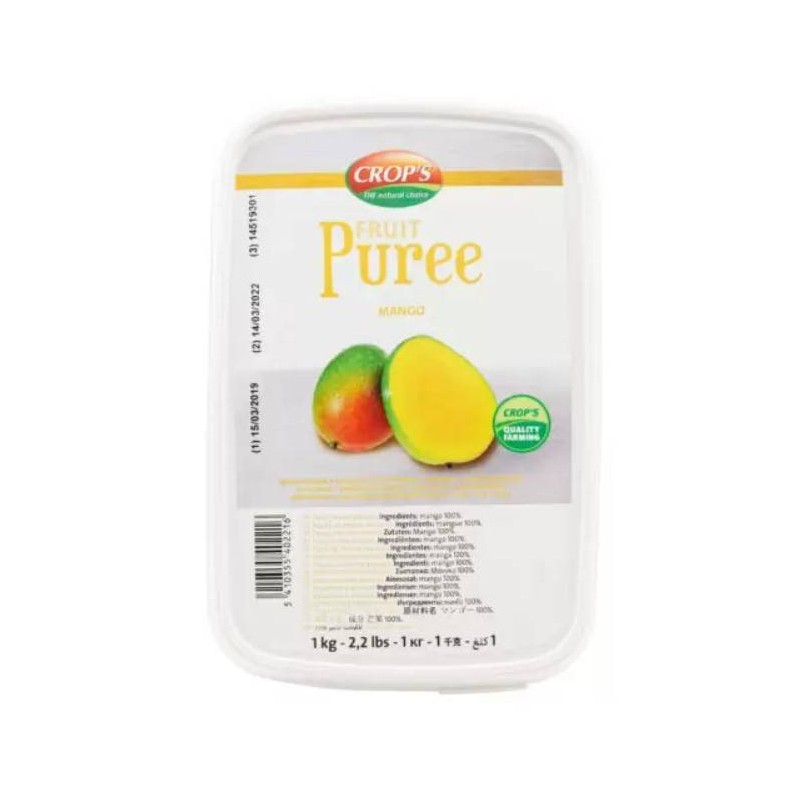 Crops Mango Puree 1 kg × 6 - Carton