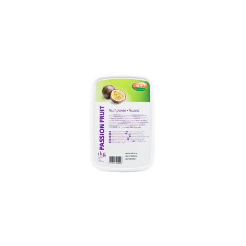 Crops Passion Fruit Puree 1 kg × 6 -  Carton
