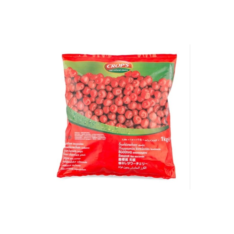 Crops Sour Cherries Pitted 1 kg