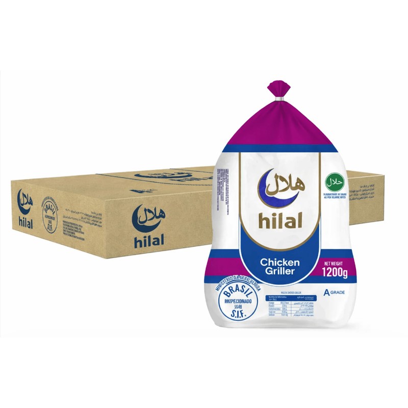 Hilal  Frozen Chicken 1200 gm × 10 - Carton