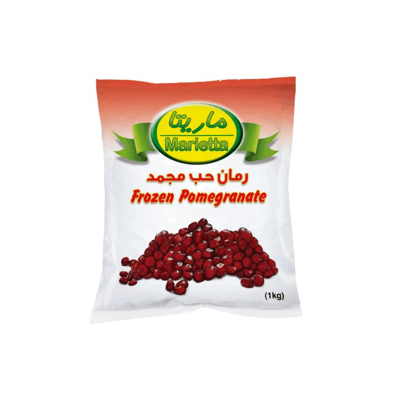 Marietta Frozen Pomegranate 1 kg × 8 - Carton
