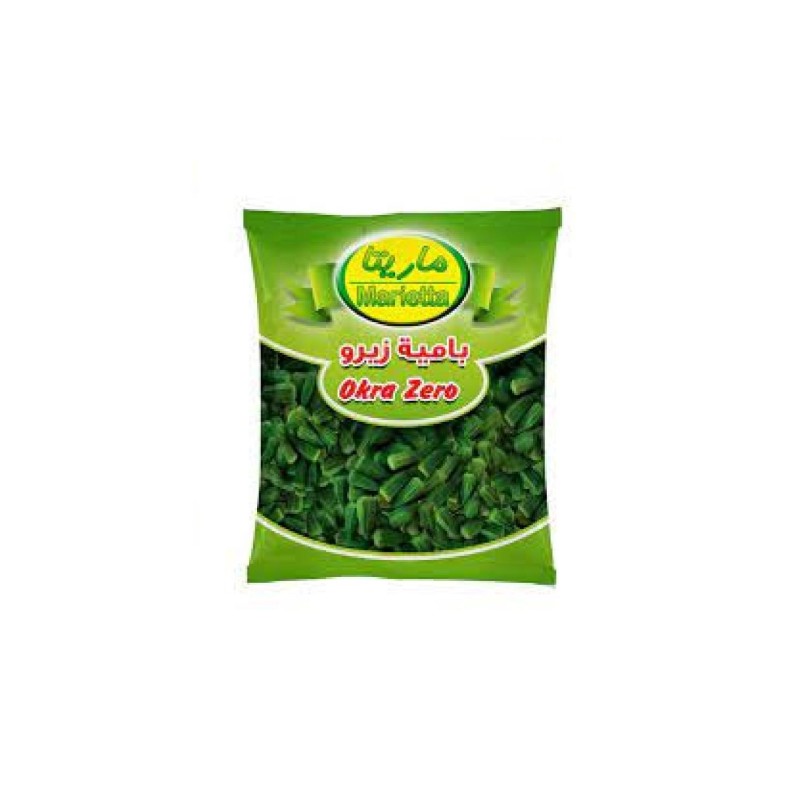 Marietta Frozen Okra Zero 400 gm × 20 - Carton