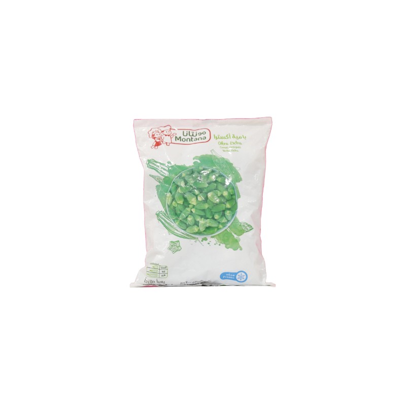 Montana Frozen Okra Extra 400 gm × 20 - Carton