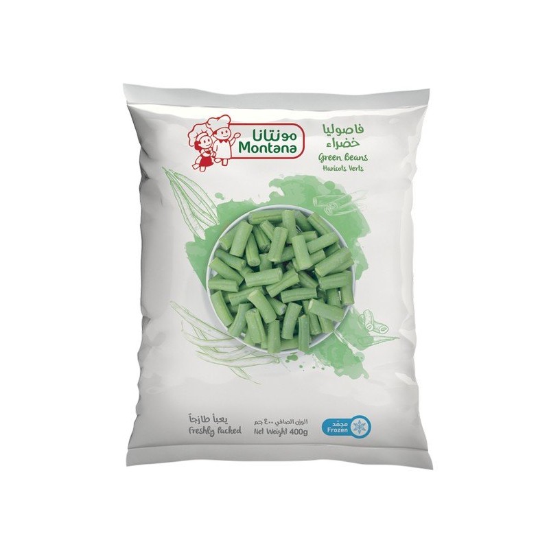 Montana Frozen Green Beans 400 gm × 20 - Carton