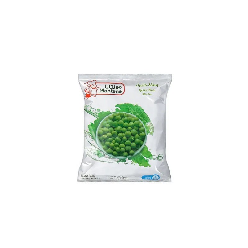 Montana Frozen Peas 400 gm × 20 - Carton