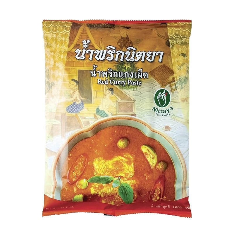 Nittaya Thai Red Curry Paste 1 kg