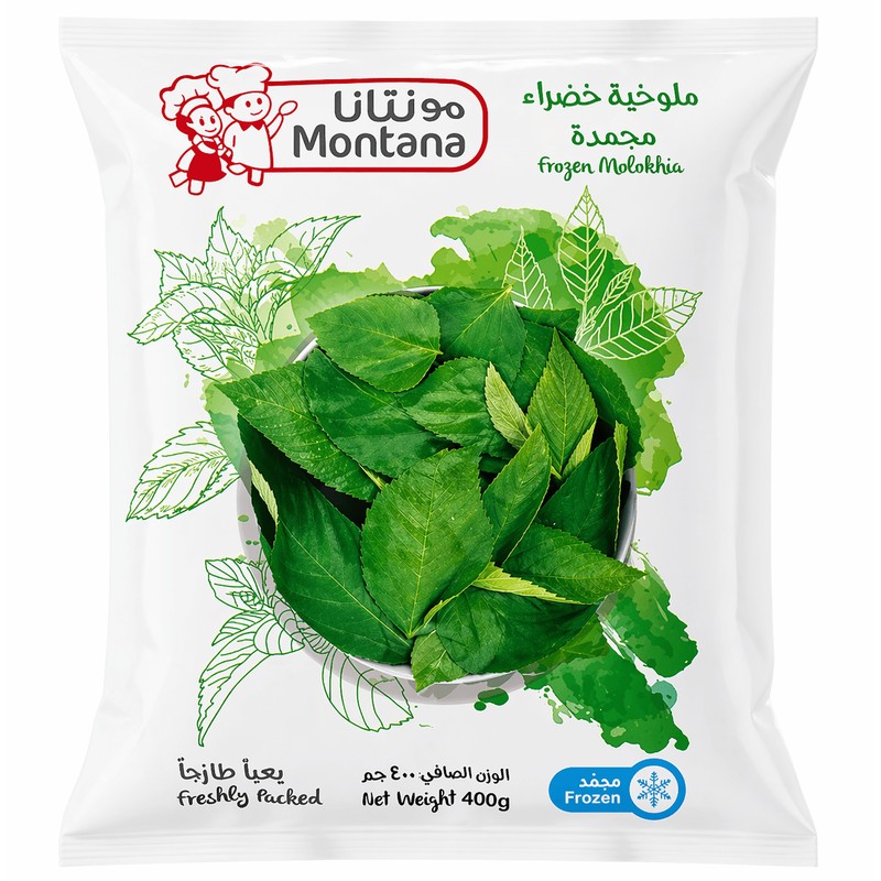 Montana Frozen Molokeheya 400 gm × 20 - Carton