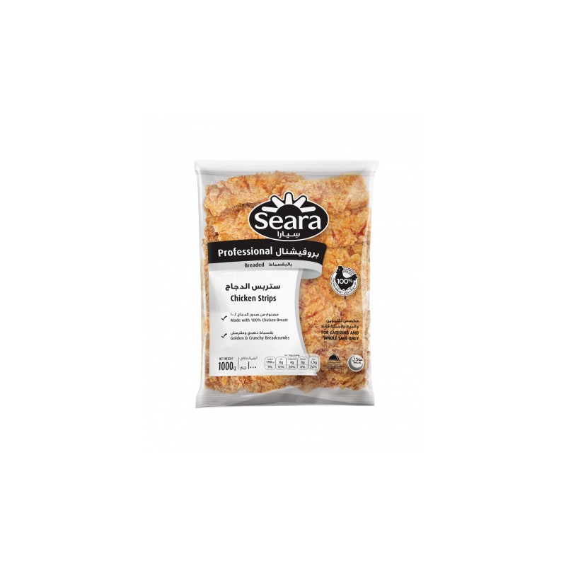 Seara Chicken Strips 1 kg × 10 - Carton