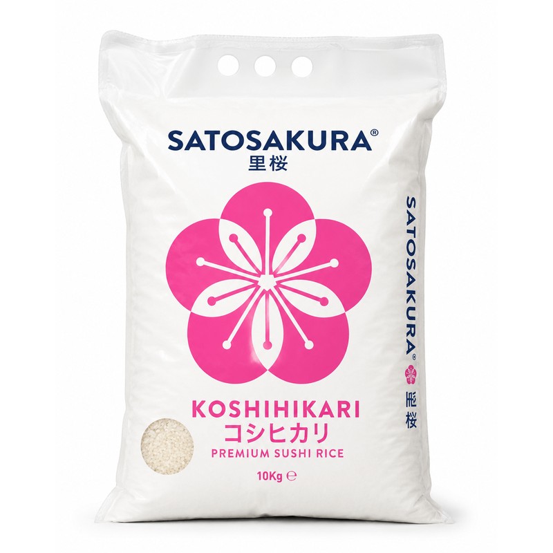 Satosakura Koshihikari Premium Sushi Rice 10 kg