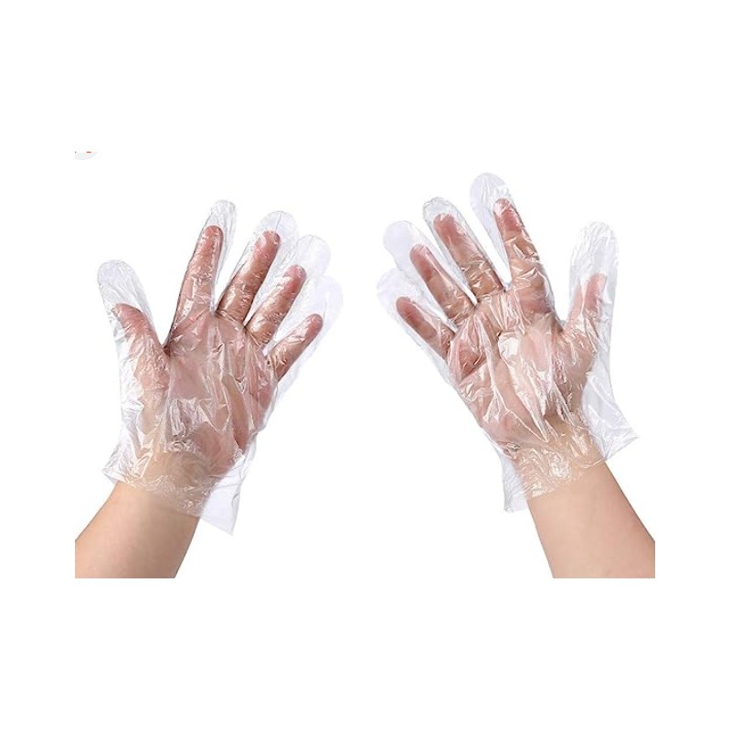 Transparent Plastic Gloves 10000 Pcs